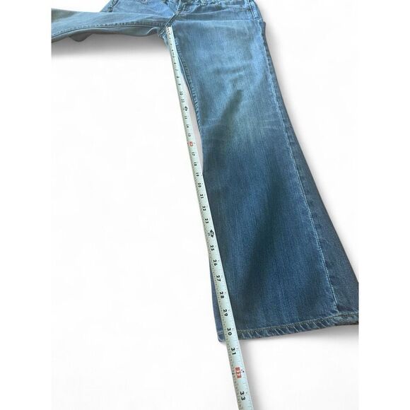 American Eagle X2 Women’s Slim Bootcut Jeans Size 6 Medium Wash Low Rise Stretch - Picture 5 of 7